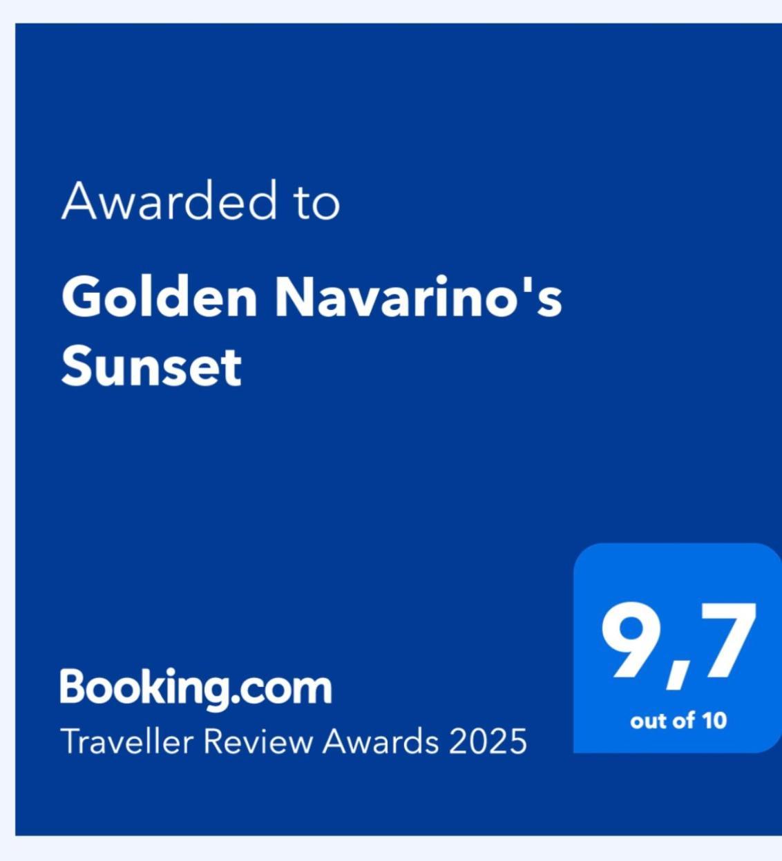Golden Navarino'S Sunset Pylos Exterior foto